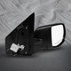 Right Passenger Side Mirror, Power Non-Heated Textured Black Manual Folding For 2012-2016 Honda CR-V