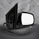 Right Passenger Side Mirror, Power Heated Paintable Manual Folding For 2006-2008 Lexus RX400H