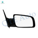Right Passenger Side Mirror, Manual Adjust Non-Heated Paintable Manual Folding For 1988-2000 GMC C2500