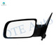 Left Driver Side Mirror, Power Non-Heated Paintable Manual Folding For 1988-1999 GMC C1500