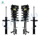 Set 4 Front Quick Complete Strut-Coil Spring-Rear Strut For 1993-1997 Geo Prizm