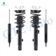 Set of 4 Front Quick Complete Strut-Coil Spring Assembly-Rear Shock Absorber For 2006 BMW 325I w/ Sport Suspension