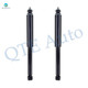 Pair of 2 Rear Complete Shock Absorber Kit For 2007-2012 Nissan Versa Pair of 2 Rear Complete Shock Absorber Kit For 2007-2012 Nissan Versa