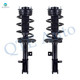 Pair of 2 Front Quick Complete Strut-Coil Spring Assembly For 2009-2020 Dodge Journey