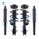 Set of 4 Front Quick Complete Strut-Coil Spring Assembly-Rear Complete Shock Absorber Kit For 2014-2019 Nissan Sentra