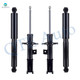 Set of 4 Front Suspension Strut Assembly-Rear Shock Absorber For 2010-2017 Chevrolet Equinox