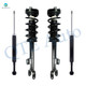 Set of 4 Front Quick Complete Strut-Coil Spring Assembly-Rear Shock Absorber For 2012-2014 Dodge Challenger