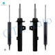 Set of 4 Front Suspension Strut Assembly-Rear Shock Absorber For 2011-2013 BMW 335IS