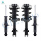 Set of 4 Front Quick Complete Strut-Coil Spring Assembly-Rear Suspension Strut Assembly For 2009 2010 Subaru Impreza