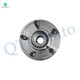 Set of 4 Rear 320mm Brake Disc Rotors-Wheel Hub Bearing Assembly For 2005-2009 Chrysler 300