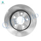 Set of 4 Front 296.95mm Brake Disc Rotors-Wheel Hub Bearing Assembly For 2005-2009 Buick Allure 5 Stud Wheel