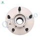 Set of 4 Front 296.95mm Brake Disc Rotors-Wheel Hub Bearing Assembly For 2005 Chevrolet Uplander 5 Stud Wheel