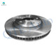 Set of 4 Front 296.95mm Brake Disc Rotors-Wheel Hub Bearing Assembly For 2005 Saturn Relay 5 Stud Wheel