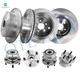 Set of 8 Front 293mm-Rear 286mm Brake Disc Rotors-Wheel Hub Bearing Assembly For 2010-2014 Subaru Outback Set of 8 Front 293mm-Rear 286mm Brake Disc Rotors-Wheel Hub Bearing Assembly For 2010-2014 Subaru Outback
