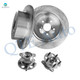 Set of 4 Rear 309mm Brake Disc Rotors-Wheel Hub Bearing Assembly For 2008-2013 Toyota Highlander