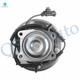 Set of 4 Rear 328mm Drilled Slotted Brake Disc Rotors-Wheel Hub Bearing Assembly For 2012-2015 RAM C/V