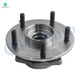 Set of 8 Front 302mm-Rear 328mm Drilled Slotted Brake Disc Rotors-Wheel Hub Bearing Assembly For 2012 2015 2016 Dodge Grand Caravan
