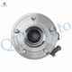 Set of 8 Front 302mm-Rear 328mm Drilled Slotted Brake Disc Rotors-Wheel Hub Bearing Assembly For 2015 RAM C/V