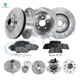 Set of 16 Front 296mm-Rear 269mm Brake Disc Rotors-Wheel Hub Bearing Assembly-Ceramic Brake Pad Kit For 2002 2003 Lexus ES300 Set of 16 Front 296mm-Rear 269mm Brake Disc Rotors-Wheel Hub Bearing Assembly-Ceramic Brake Pad Kit For 2002 2003 Lexus ES300