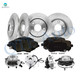 Set of 16 Front 302mm-Rear 305mm Brake Disc Rotors-Wheel Hub Bearing Assembly-Ceramic Brake Pad Kit For 2008-2011 Dodge Grand Caravan Set of 16 Front 302mm-Rear 305mm Brake Disc Rotors-Wheel Hub Bearing Assembly-Ceramic Brake Pad Kit For 2008-2011 Dodge Grand Caravan