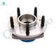 Set of 8 Front 296.95mm Brake Disc Rotors-Wheel Hub Bearing Assembly-Ceramic Brake Pad Kit For 2005 Pontiac Montana