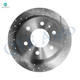 Set of 8 Front 303mm Drilled Slotted Brake Disc Rotors-Wheel Hub Bearing Assembly-Ceramic Brake Pad Kit For 2000-2003 2005 Pontiac Bonneville Front D818 7693