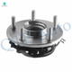 Set of 8 Rear 328mm Drilled Slotted Brake Disc Rotors-Ceramic Brake Pad Kit-Wheel Hub Bearing Assembly For 2015 RAM C/V