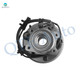Set of 8 Rear 328mm Drilled Slotted Brake Disc Rotors-Ceramic Brake Pad Kit-Wheel Hub Bearing Assembly For 2012-2014 2019 2020 Dodge Journey