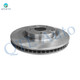 Set of 6 Front 296mm Brake Disc Rotors-Ceramic Brake Pad Kit For 2007-2011 Toyota Camry