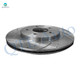 Set of 12 Front 316mm-Rear 300mm Drilled Slotted Brake Disc Rotors-Ceramic Brake Pad Kit For 2011 2012 Ford Mustang Rear D1465 8664