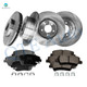 Set of 12 Front 300mm-Rear 284mm Brake Disc Rotors-Ceramic Brake Pad Kit Replacement For 2012-2014 KIA Optima Set of 12 Front 300mm-Rear 284mm Brake Disc Rotors-Ceramic Brake Pad Kit Replacement For 2012-2014 KIA Optima
