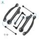 Set of 8 Front Lower Rearward Control Arm-Sway Bar Link-Rear Upper Rearward Control Arm-Sway Bar Link For 2011-2020 Dodge Charger Set of 8 Front Lower Rearward Control Arm-Sway Bar Link-Rear Upper Rearward Control Arm-Sway Bar Link For 2011-2020 Dodge Charger