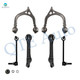 Set of 6 Front Upper Control Arm Ball Joint-Lower Rearward Control Arm-Sway Bar Link For 2005-2008 Chrysler 300