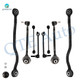 Set of 8 Front Lower Forward Control Arm Ball Joint-Sway Bar Link-Rear Lower Rearward Control Arm-Sway Bar Link For 2007-2010 Dodge Charger Set of 8 Front Lower Forward Control Arm Ball Joint-Sway Bar Link-Rear Lower Rearward Control Arm-Sway Bar Link For 2007-2010 Dodge Charger