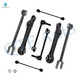 Set of 8 Front Lower Rearward Control Arm-Sway Bar Link-Rear Lower Forward Control Arm-Sway Bar Link For 2008-2010 Dodge Challenger