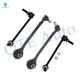 Set of 4 Front Lower Forward Control Arm Ball Joint-Sway Bar Link For 2008-2022 Dodge Challenger