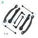 Set of 8 Front Lower Rearward Control Arm-Sway Bar Link-Rear Upper Rearward Control Arm-Sway Bar Link For 2006-2010 Dodge Charger