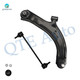 Front Right Lower Control Arm Ball Joint-Sway Bar Link For 2007-2012 Nissan Versa