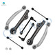 Set of 8 Front Lower Rearward Control Arm-Sway Bar Link-Rear Upper Rearward Control Arm-Sway Bar Link For 2015-2020 Dodge Challenger Set of 8 Front Lower Rearward Control Arm-Sway Bar Link-Rear Upper Rearward Control Arm-Sway Bar Link For 2015-2020 Dodge Challenger