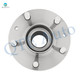 Set of 4 Rear 280mm Brake Disc Rotors-Wheel Hub Bearing Assembly For 2006-2012 Ford Fusion