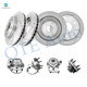 Set of 8 Front 331mm-Rear 330.2mm Wheel Hub Bearing Assembly-Drilled Slotted Brake Disc Rotors For 2005 Chevrolet Silverado 1500 Set of 8 Front 331mm-Rear 330.2mm Wheel Hub Bearing Assembly-Drilled Slotted Brake Disc Rotors For 2005 Chevrolet Silverado 1500