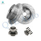 Set of 4 Rear 269mm Drilled Slotted Brake Disc Rotors-Wheel Hub Bearing Assembly For 2003-2006 Pontiac Vibe Non-ABS