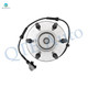 Set of 4 Front 296mm Brake Disc Rotors-Wheel Hub Bearing Assembly For 2005-2022 Nissan Frontier Front 296mmier RWD Set of 4 Front 296mm Brake Disc Rotors-Wheel Hub Bearing Assembly For 2005-2022 Nissan Frontier Front 296mmier RWD
