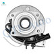 Set of 8 Front 302mm-Rear 305mm Brake Disc Rotors-Wheel Hub Bearing Assembly For 2009-2011 Volkswagen Routan