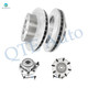 Set of 4 Front 325mm Drilled Slotted Brake Disc Rotors-Wheel Hub Bearing Assembly Replacement For 2001-2006 GMC Sierra 2500 HD Set of 4 Front 325mm Drilled Slotted Brake Disc Rotors-Wheel Hub Bearing Assembly Replacement For 2001-2006 GMC Sierra 2500 HD