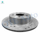 Set of 8 Rear 280mm Drilled Slotted Brake Disc Rotors-Ceramic Brake Pad Kit-Wheel Hub Bearing Assembly For 2013-2018 Ford C-MAX with Parking Assist Set of 8 Rear 280mm Drilled Slotted Brake Disc Rotors-Ceramic Brake Pad Kit-Wheel Hub Bearing Assembly For 2013-2018 Ford C-MAX with Parking Assist