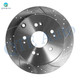 Set of 8 Rear 305mm Drilled Slotted Brake Disc Rotors-Rear D1086 7418B Ceramic Brake Pad Kit-Wheel Hub Bearing Assembly For 2013-2015 Acura RDX Set of 8 Rear 305mm Drilled Slotted Brake Disc Rotors-Rear D1086 7418B Ceramic Brake Pad Kit-Wheel Hub Bearing Assembly For 2013-2015 Acura RDX
