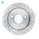 Set of 8 Rear 280mm Drilled Slotted Brake Disc Rotors-Rear D1095 7874 Ceramic Brake Pad Kit-Wheel Hub Bearing Assembly For 2007-2013 Mazda 3 Set of 8 Rear 280mm Drilled Slotted Brake Disc Rotors-Rear D1095 7874 Ceramic Brake Pad Kit-Wheel Hub Bearing Assembly For 2007-2013 Mazda 3