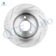 Set of 8 Rear 280mm Drilled Slotted Brake Disc Rotors-Rear D1095 7874 Ceramic Brake Pad Kit-Wheel Hub Bearing Assembly For 2007-2013 Mazda 3 Set of 8 Rear 280mm Drilled Slotted Brake Disc Rotors-Rear D1095 7874 Ceramic Brake Pad Kit-Wheel Hub Bearing Assembly For 2007-2013 Mazda 3