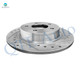 Set of 8 Rear 280mm Drilled Slotted Brake Disc Rotors-Rear D1095 7874 Ceramic Brake Pad Kit-Wheel Hub Bearing Assembly For 2007-2013 Mazda 3 Set of 8 Rear 280mm Drilled Slotted Brake Disc Rotors-Rear D1095 7874 Ceramic Brake Pad Kit-Wheel Hub Bearing Assembly For 2007-2013 Mazda 3